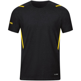 JAKO Sport-Tshirt Challenge - Polyester-Stretch-Jersey schwarz/gelb Jungen